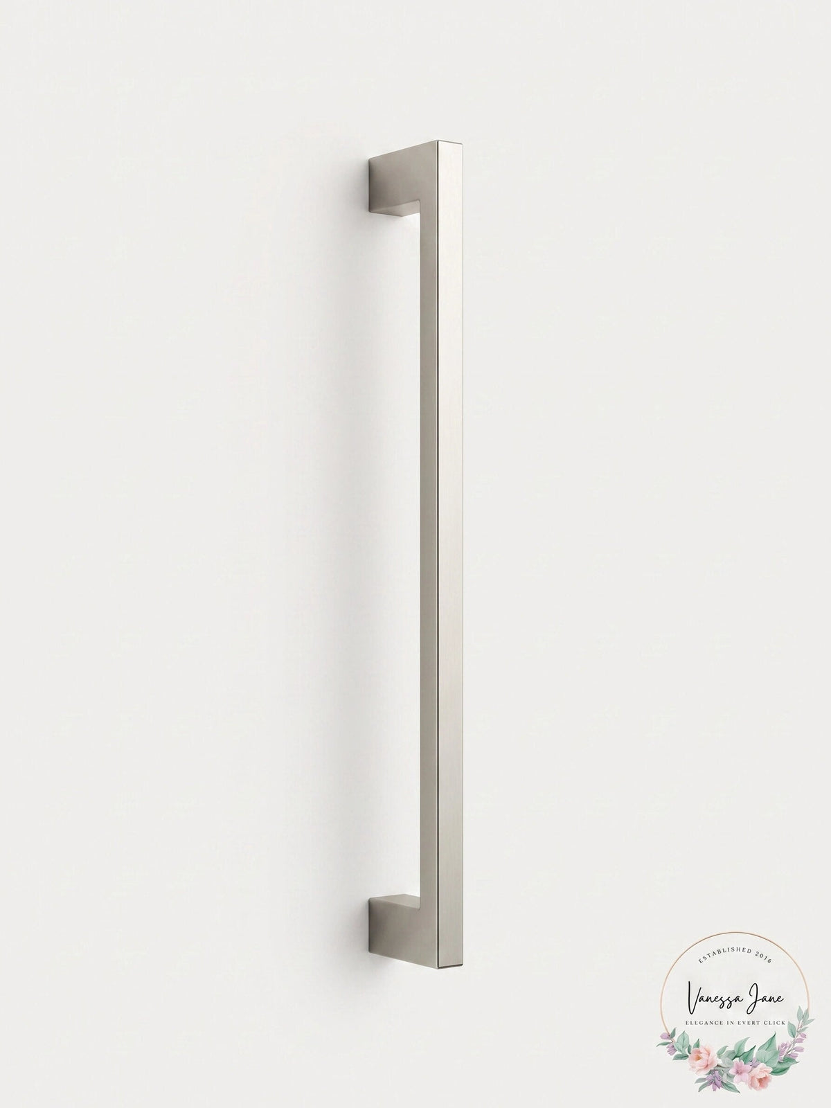 Alno D985-12-SN Cube Modern Appliance Pull, 12 Inch Center to Center