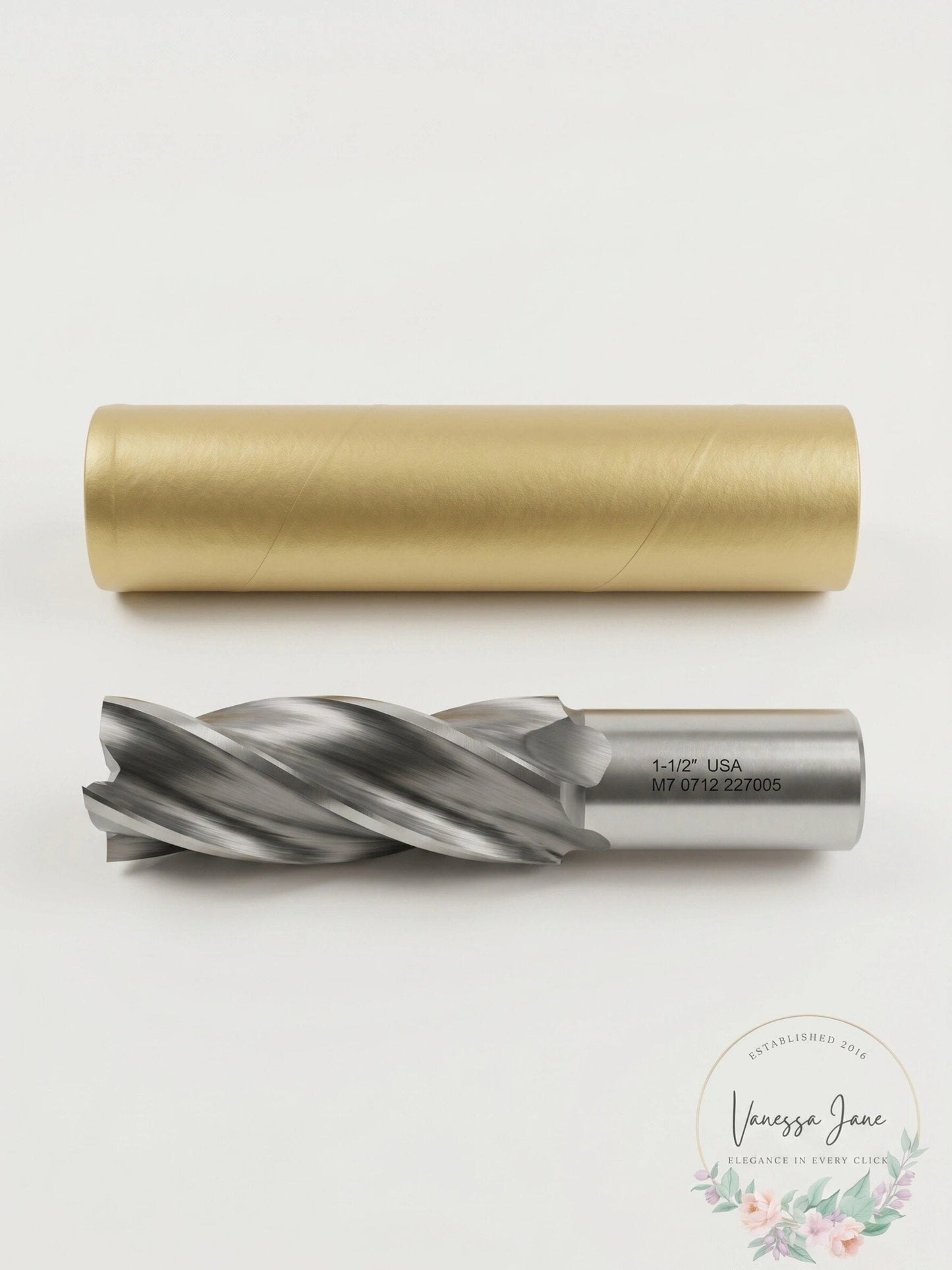 Melin Tool Company CC-4048L 4 Flute End Mill 1-1/2 - 1-1/4 x 6 1/2 M7