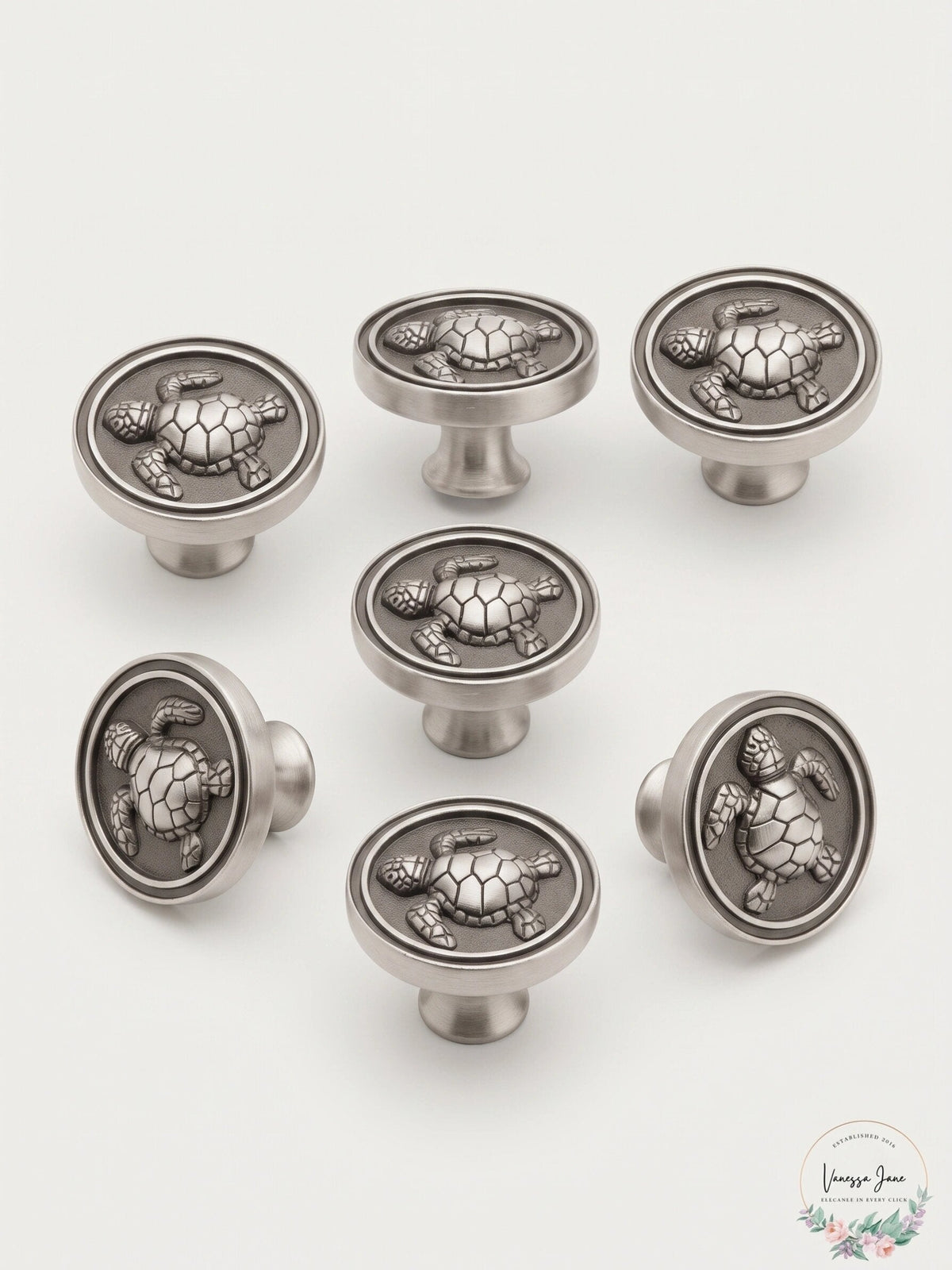 Lot of 7 Liberty Hardware PBF656C Seaside Cottage 1-7/16 Inch Mushroom Knob