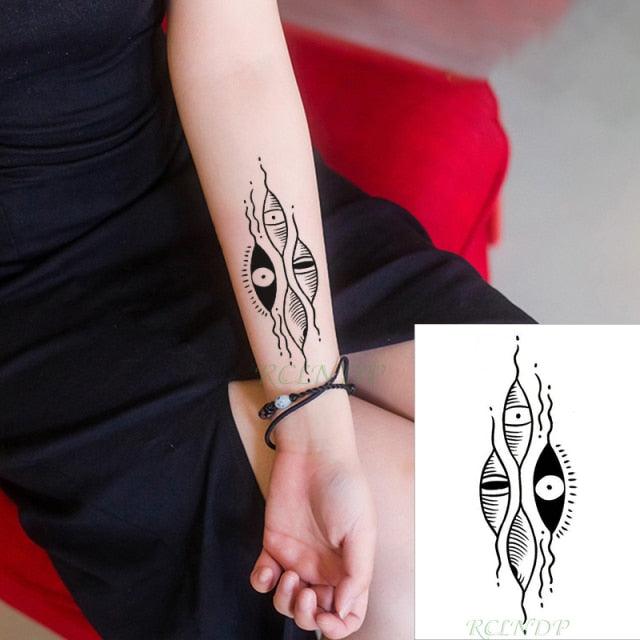 Luxury Different Waterproof Temporary Tattoo Sticker Snake Flower Fake Tattoo Body Art Adult Fashion Stickers For Womens Mens