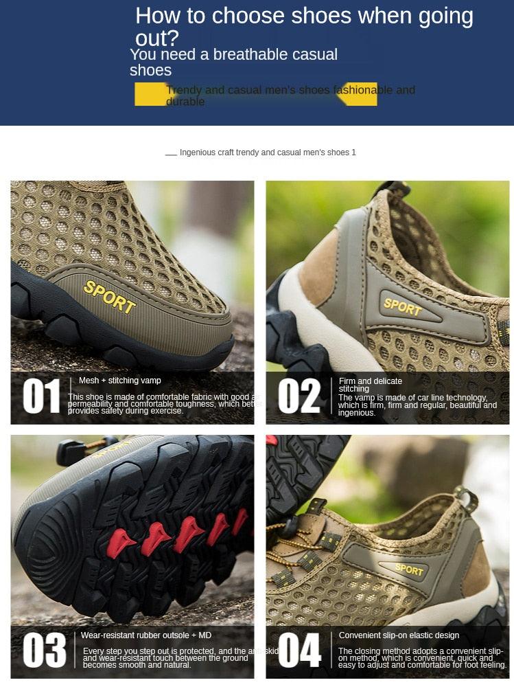 Men's Non-Slip Hiking Climbing Water Sports Shoes Beach Barefoot Surfing Shoes Outdoor River Upstream Quick Dry Barefoot Beach Sneakers Swim Boating Fishing Yoga Gym