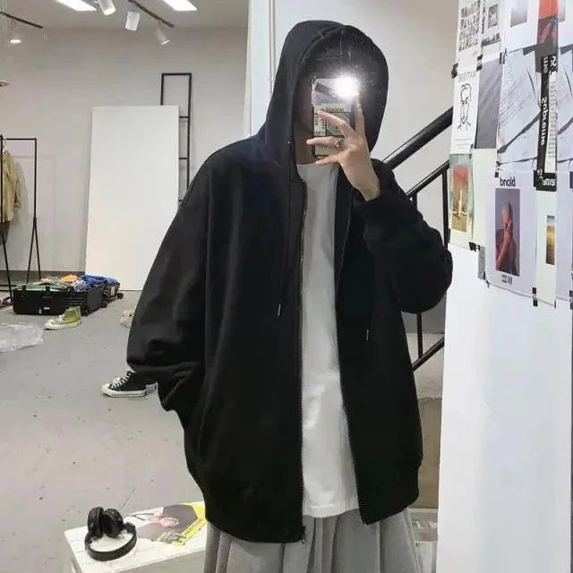 New Stylish Comfy Pure Hoodies Autumn Fleece Hooded Sweatshirt For Men Casual Wear Trendy Classy Hooded Sweatshirt Super Soft & Durable Boys Hoodies Crafted With a Rich Blend of Cotton
