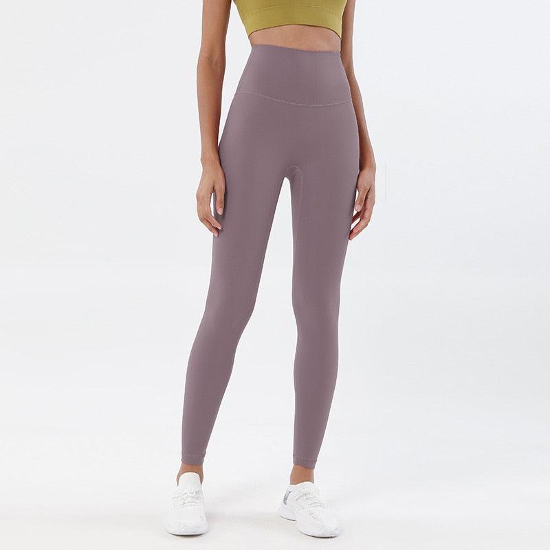 New Yoga Pants Women Leggings Fitness Girl Soft Pants Tight High Waist Women's Sports Pants Yoga Pants Leggings Workout Pants With Pocket Stretchable Sports Fitness Running Pants For Women & Girls