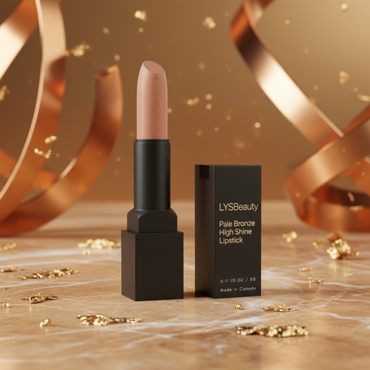 Pale Bronze High Shine Lipstick LYSBeauty