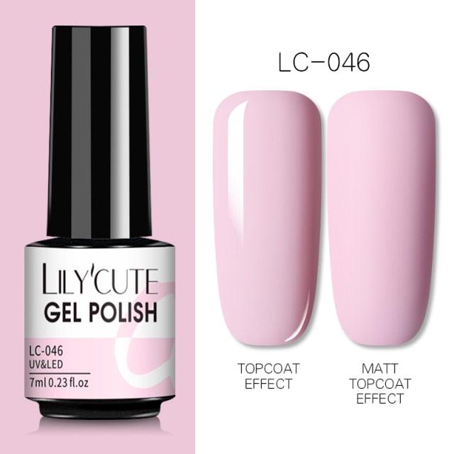Womens UV Gel Nail Polish Set 7ml Fashion Varnish Colorful Art Manicure Luxury Nail Design For Women