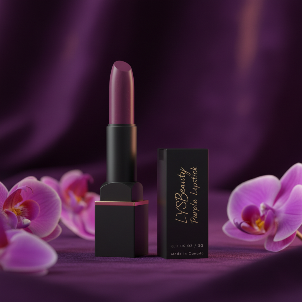 Purple Orchid Lipstick LYSBeauty