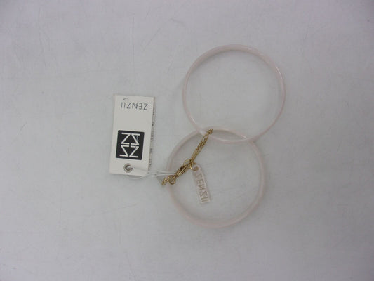 Zenzii Gold-Tone/Acetate 2-Pc. Set Bangle Bracelets