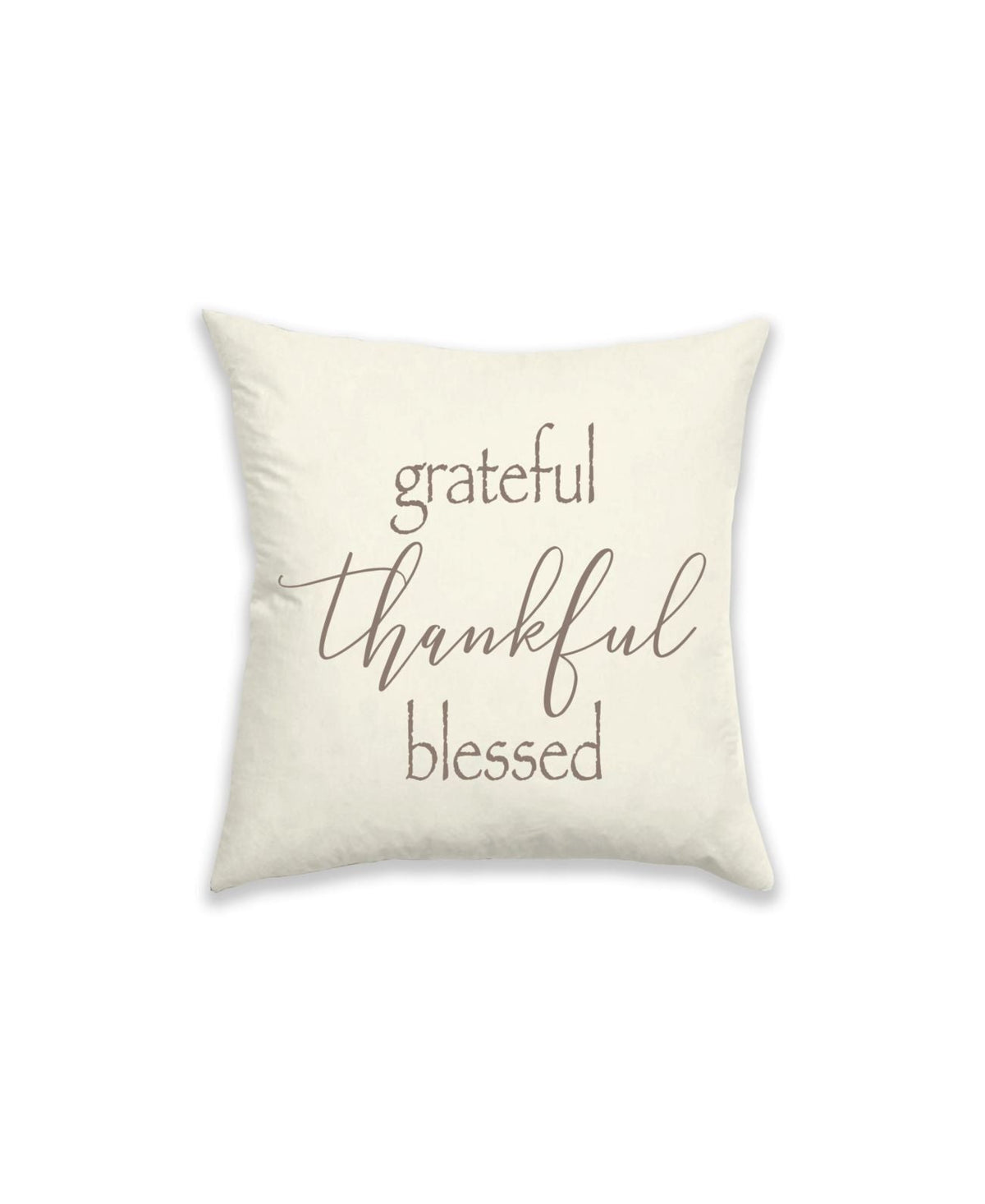 Morgan Home Typography 18×18 Decorative Pillow