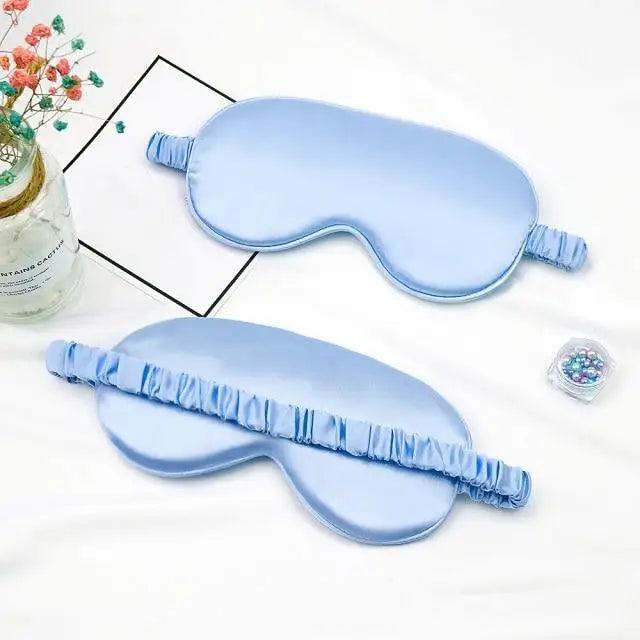 Soft  Silk Sleep Eye Mask Portable Travel Eye Patch Nap Eye Patch Super Smooth Eye Mask Eye Cover Sleeping Mask Night