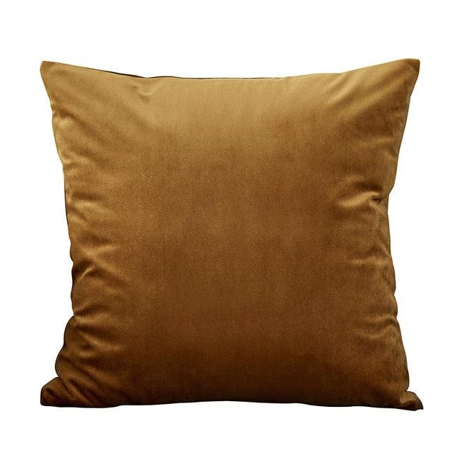 Super Soft Cushion Cover Velvet Pillow Cover Living Room Velvet Decorative Throw Pillow Covers Soft Solid Square Cushion Case For Couch Home Decorative Pillows