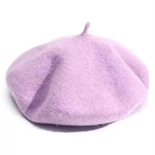 Vintage Beret Hat Flat Cap For Women Retro Classic Style Wool Beret Caps Modern Women Hats