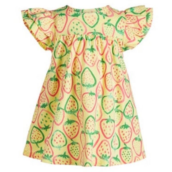 First Impressions Baby Girls Printed Cotton Dress